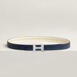 Mini Constance belt buckle & Bandana leather strap 24 mm - Image 2